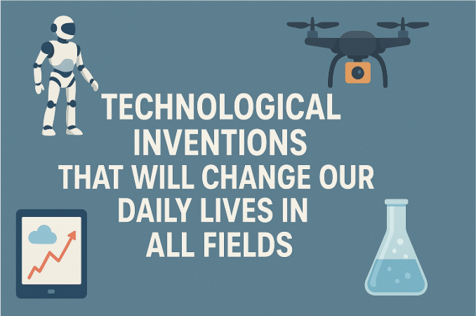 Technological Inventions That Will Change Our Daily Lives in All Fields